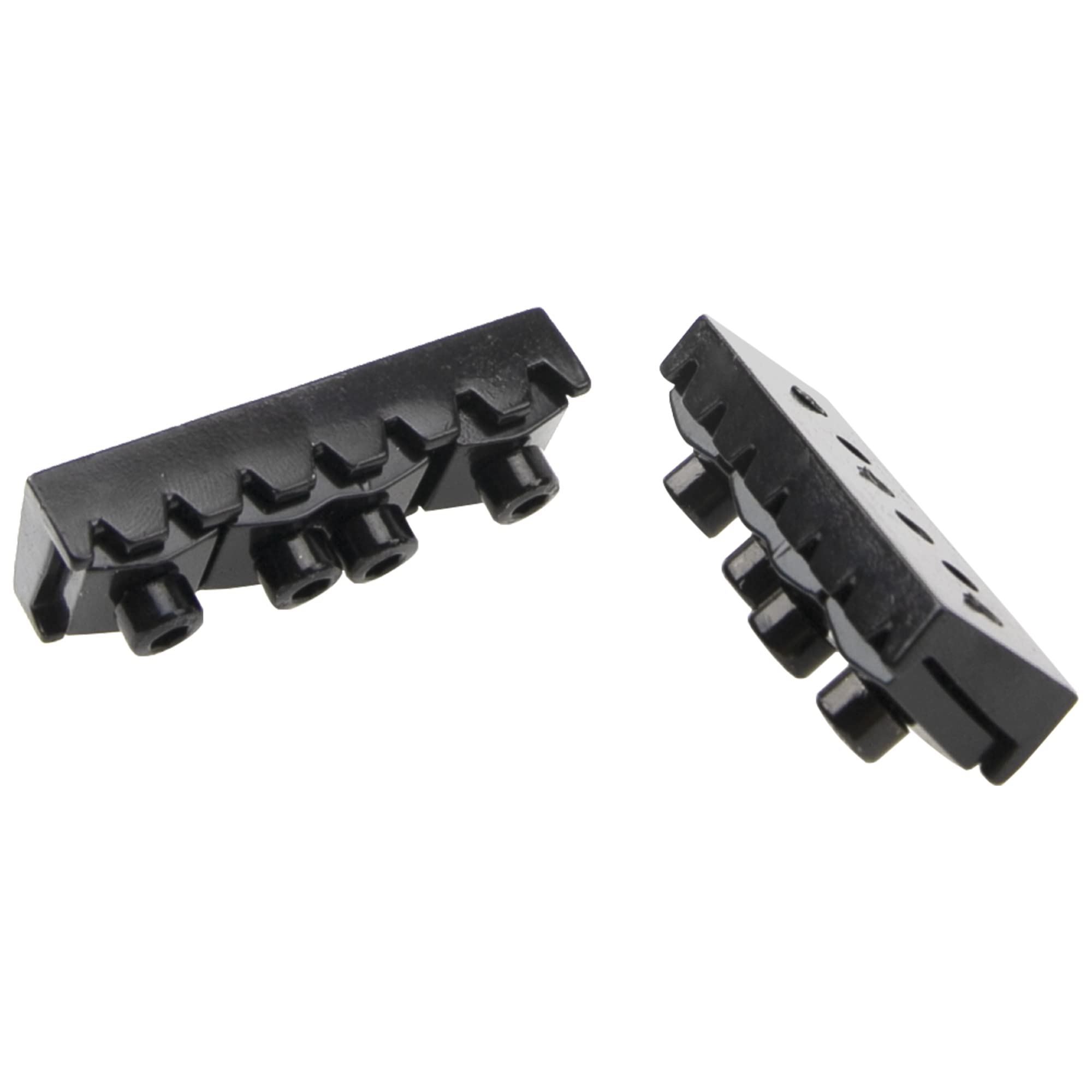 2Pcs Yootones 7 String Electric Guitar Locking Nut, 48mm Electric Guitar String Nut Compatible with Floyd Rose Electric Guitar T